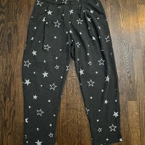cute star lounging pants